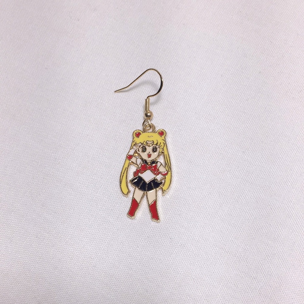 ๐50% OFF/3+...Set of 5 Sailor Moon Figures Earrings - Picture 4 of 16